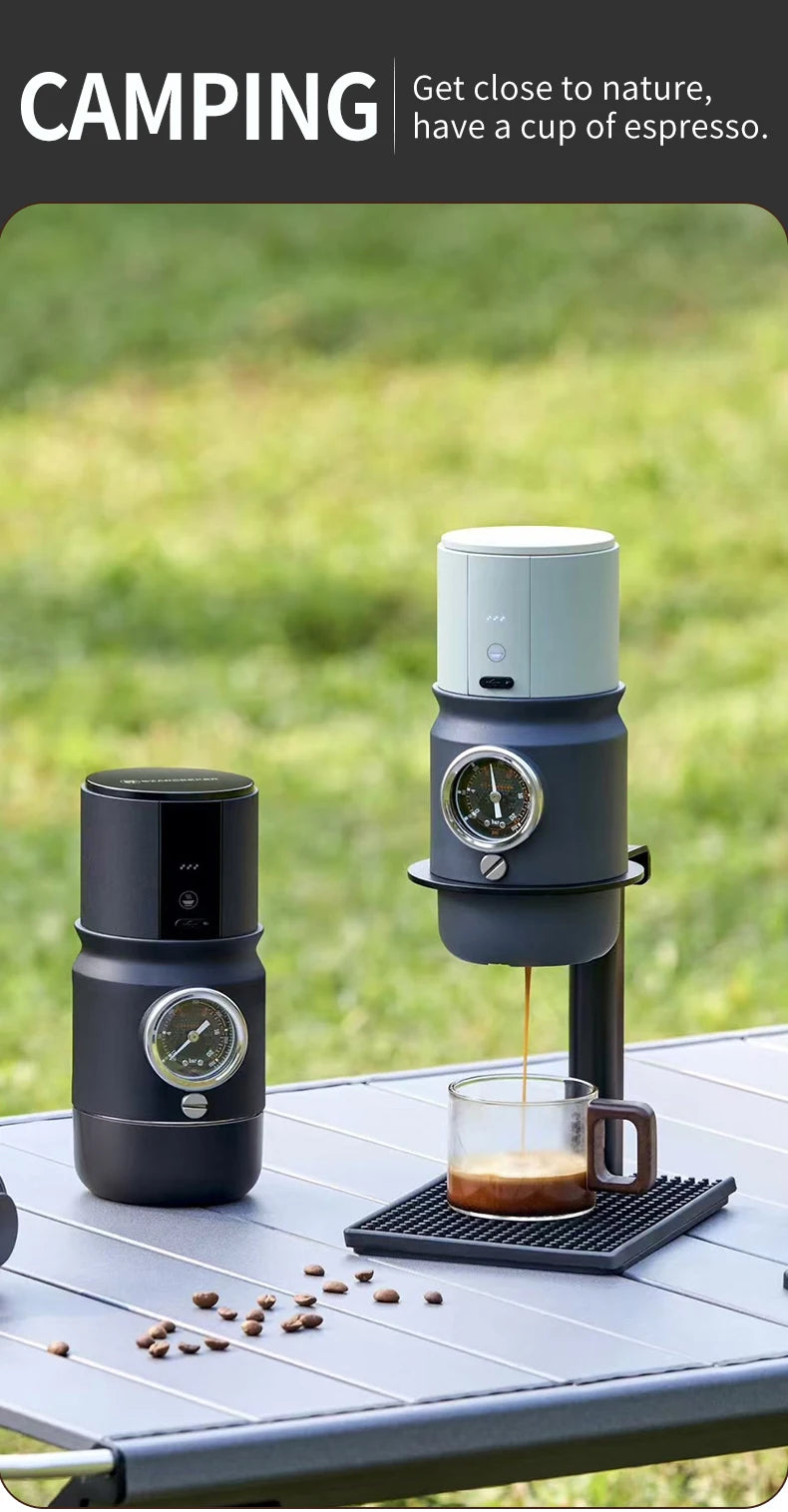 STARSEEKER Super58 Portable Electric Espresso Machine Travel Coffee Maker For Camping Car Coffee Maker With USB-C Bracket Tamper