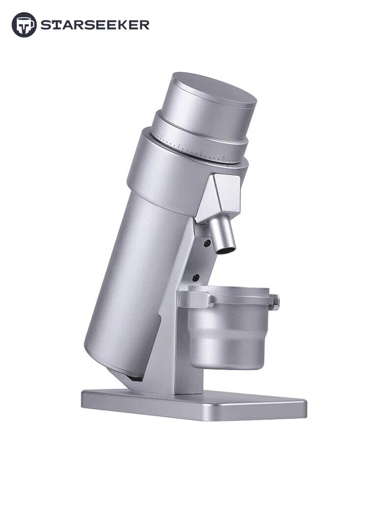 STARSEEKER EDGE PLUS Electric Coffee Grinder 63MM Titanium Burr Stepless Fineness Adjustment Removable Magnetic Suction Port
